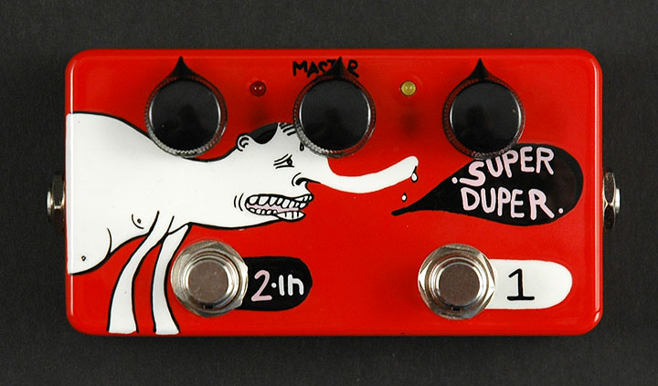 Zvex Super-Duper 2 in 1 SHO super hard on booster NAMM 2009 special edition, Yes, I own this 1 of 1 special edition Zvex Super-Duper 2 in 1 SHO super hard on booster